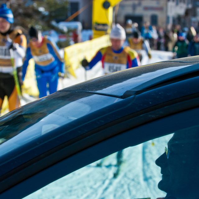 Ritratto di Luca alla Marcialonga